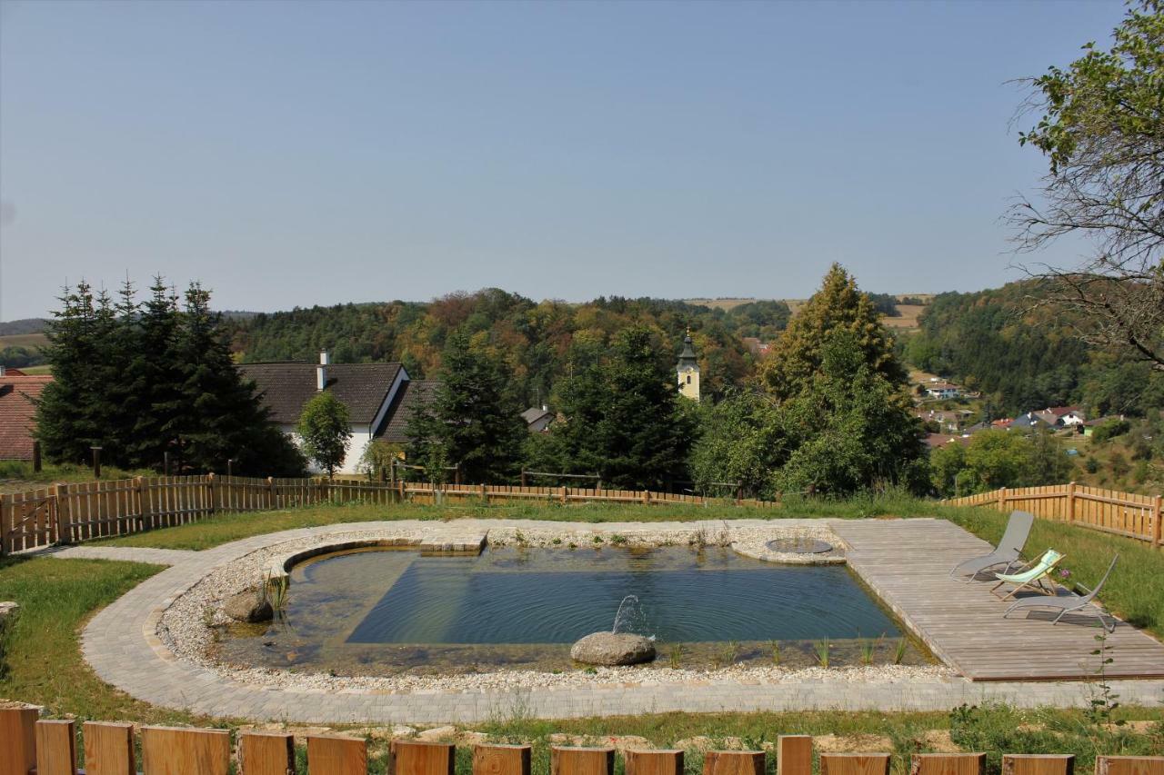 Ferienwohnung Zum Alten Forsthaus Messern ภายนอก รูปภาพ